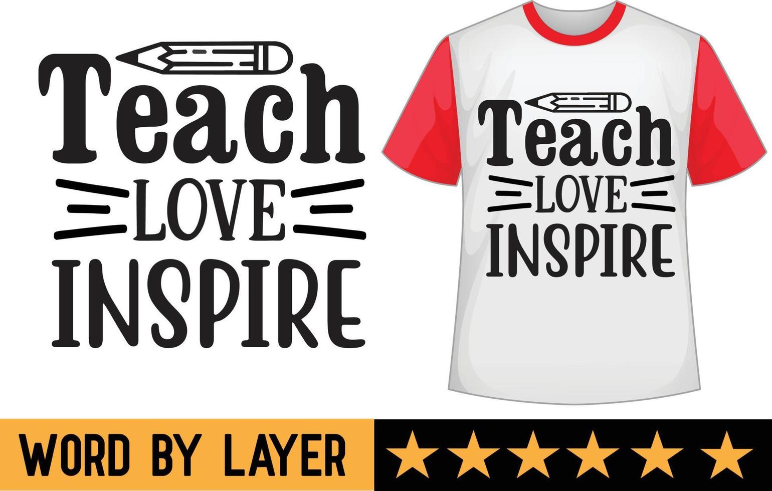 Teacher svg t shirt design vector