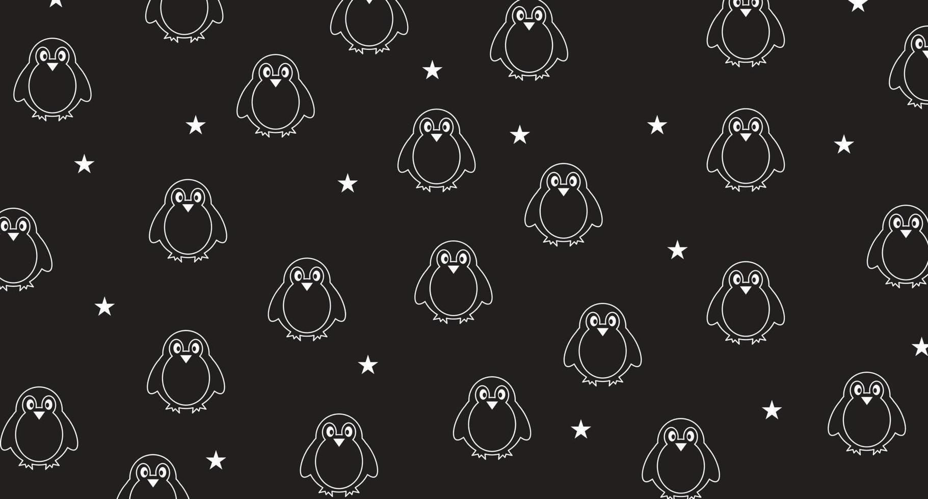 cute penguin backgrounds vector