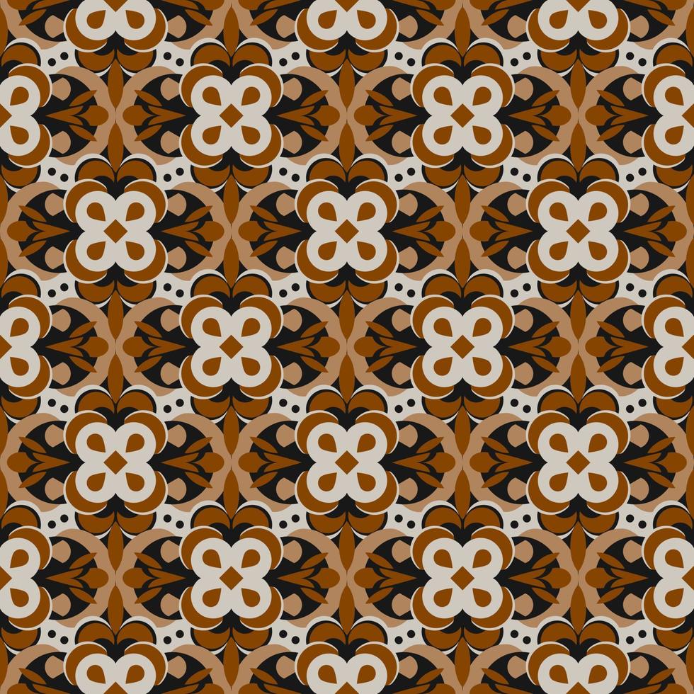 indonesio modelo llamado batik. modelo para moda, decorativo, etc vector