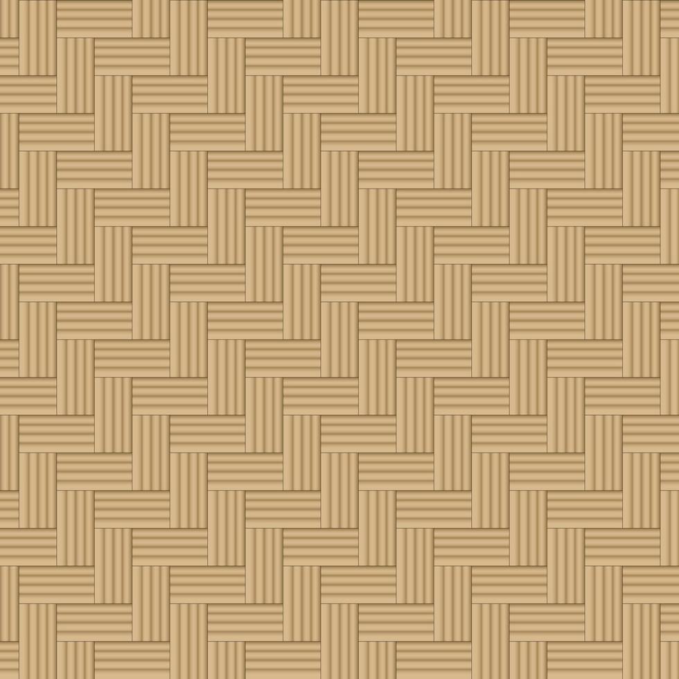 Seamless vector pattern of beige woven Bamboo. Wallpaper and background