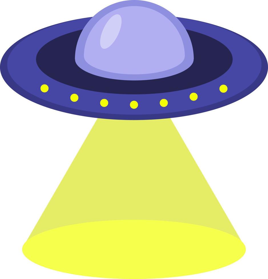 Flying saucer, vector. 20982453 Vector Art at Vecteezy
