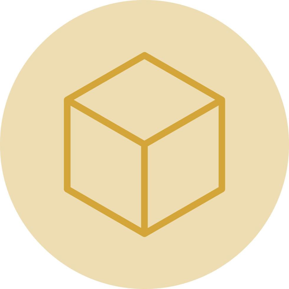 Cube Vector Icon Design