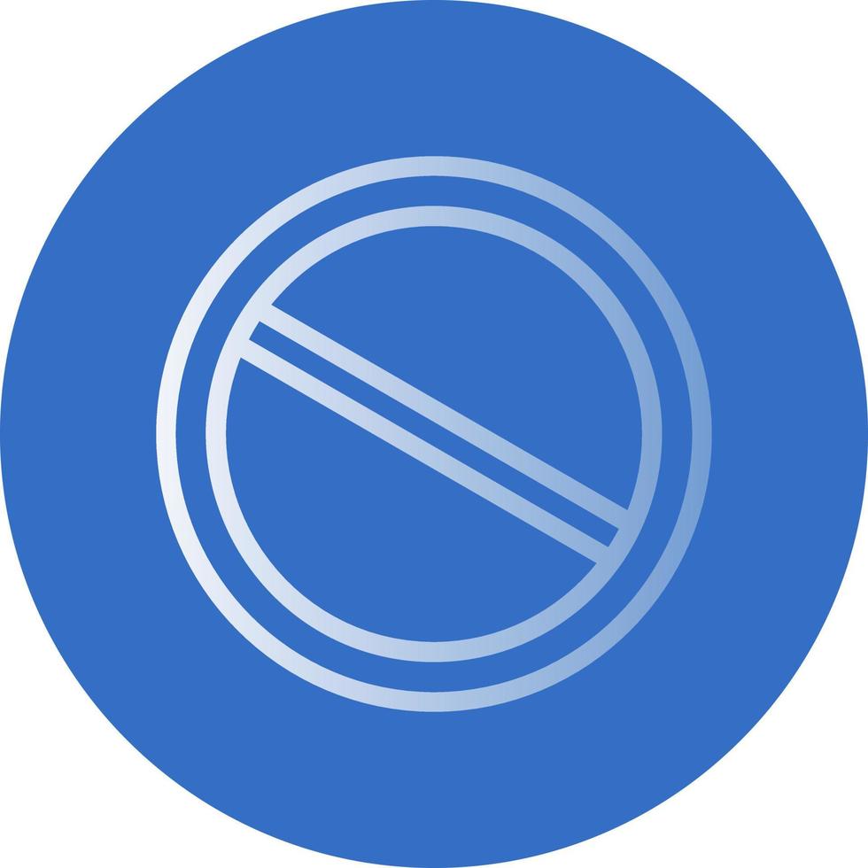 Slash Vector Icon Design