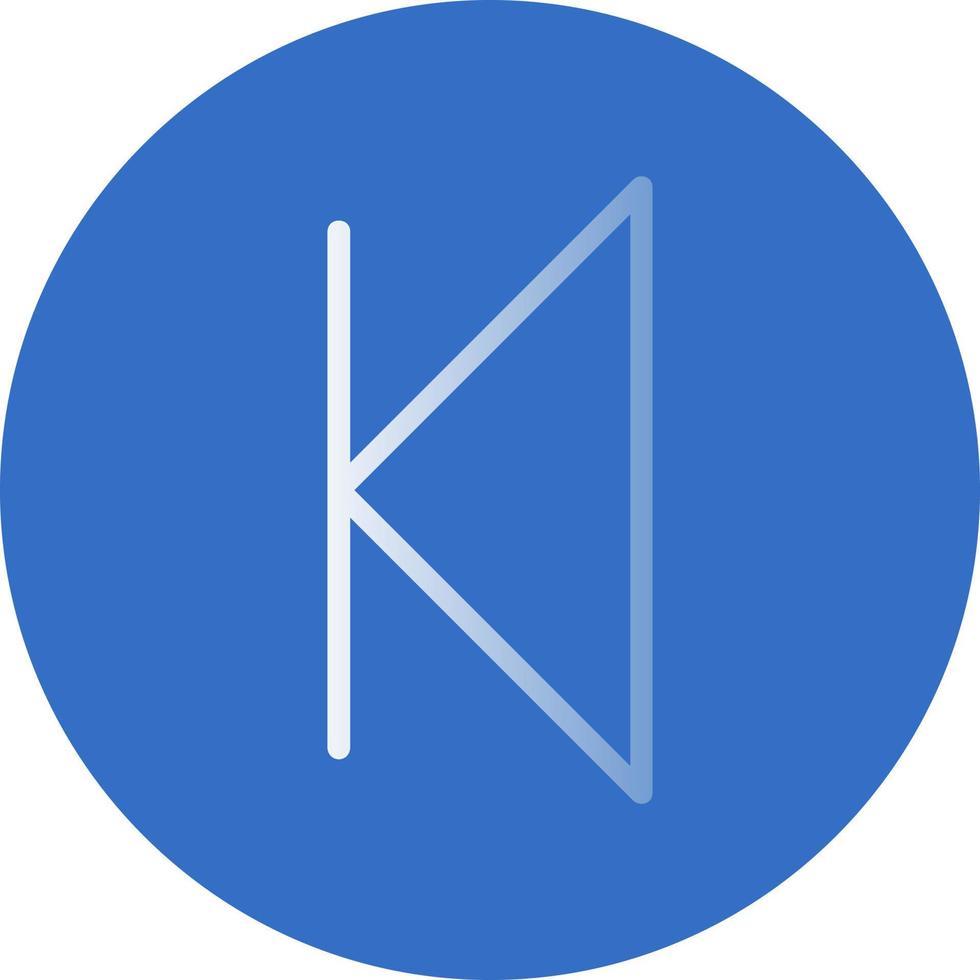 Skip Vector Icon Design