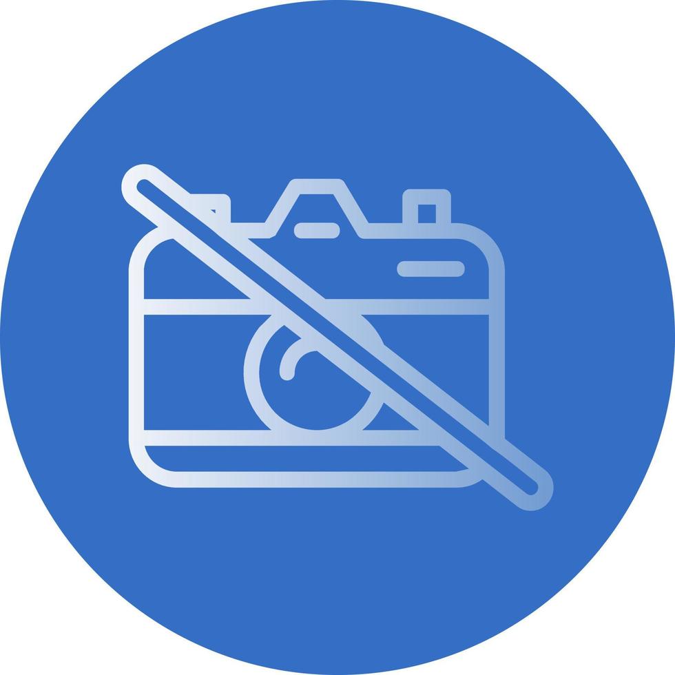 Camera off Vector Icon Design