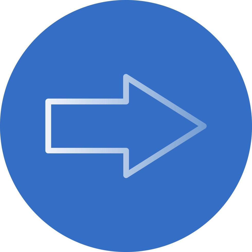 Right Vector Icon Design
