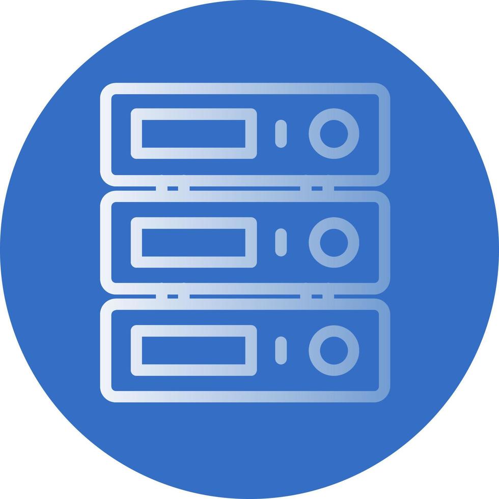 Database Vector Icon Design