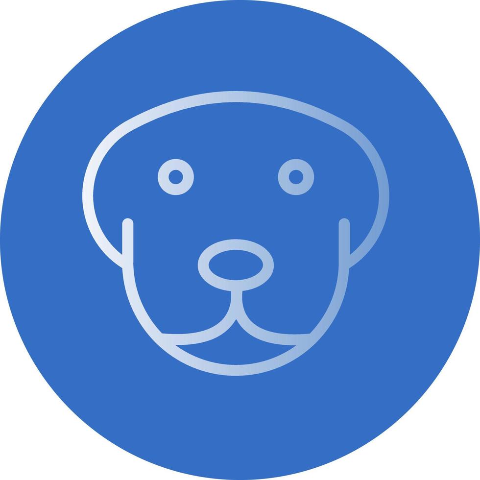 Dog Vector Icon Design