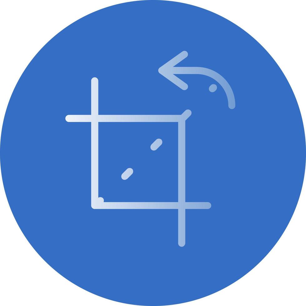 Crop Alt Vector Icon Design