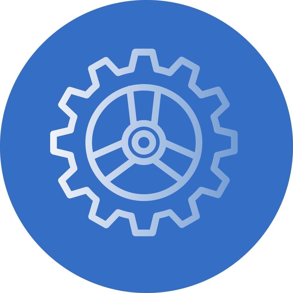 Cog Vector Icon Design