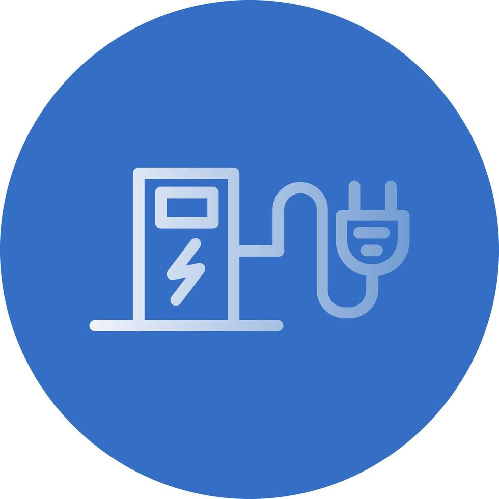 Charging Station Vector Icon Design