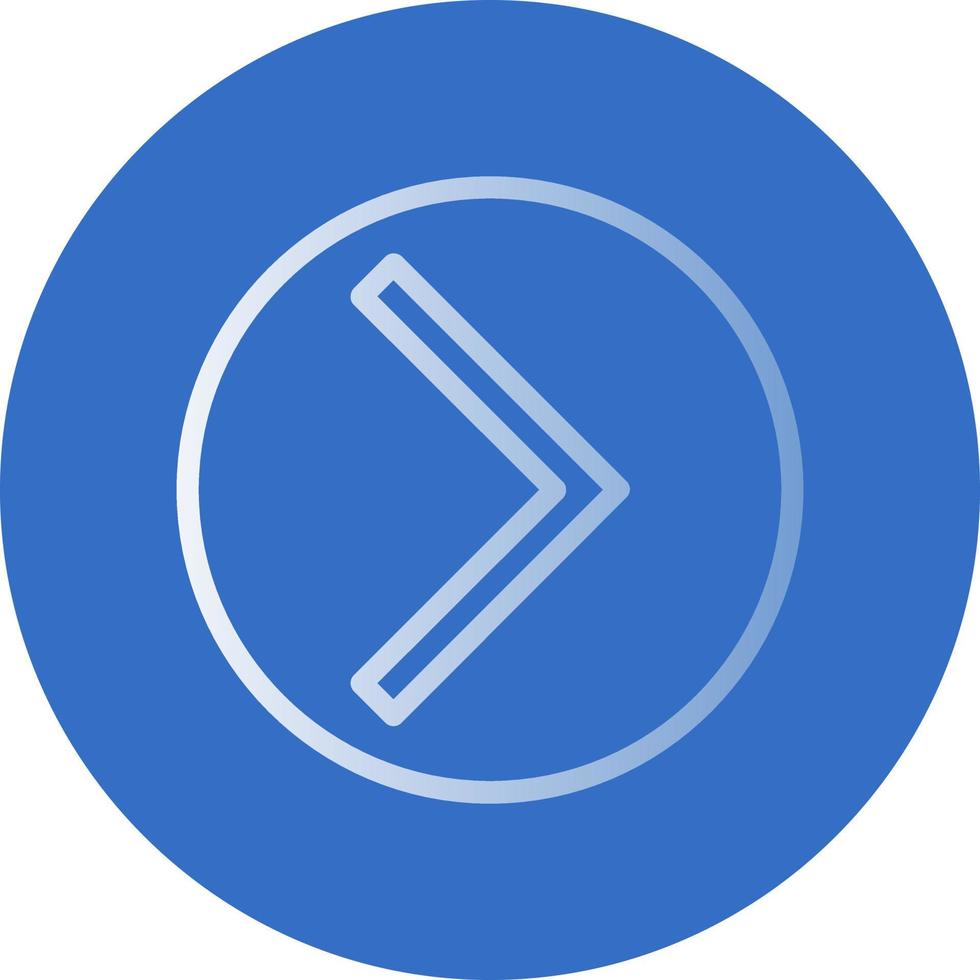 Chevron Circle Right Vector Icon Design