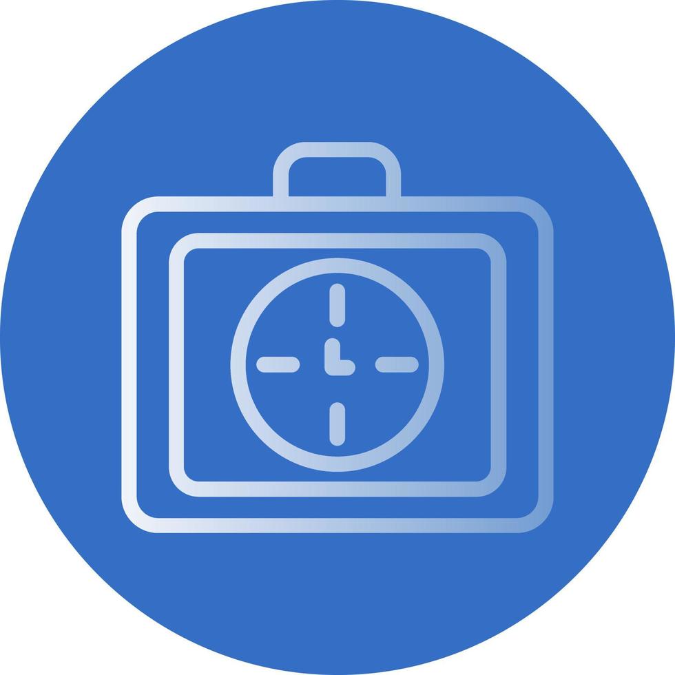 Business Time Vector Icon Design