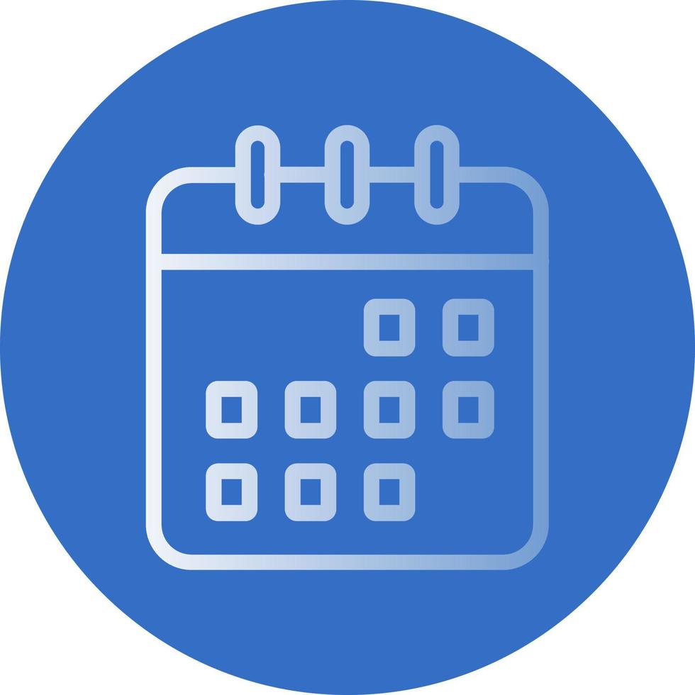 Calendar Alt Vector Icon Design