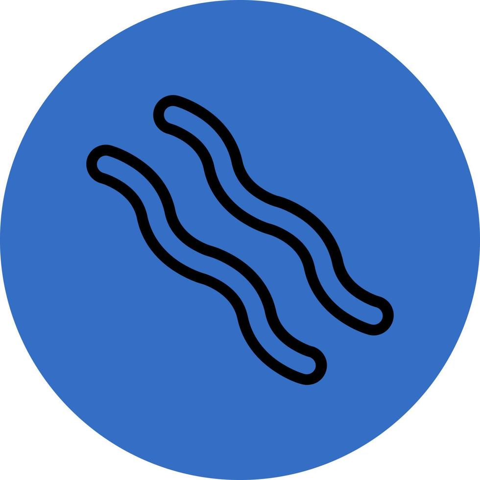 Bacon Vector Icon Design