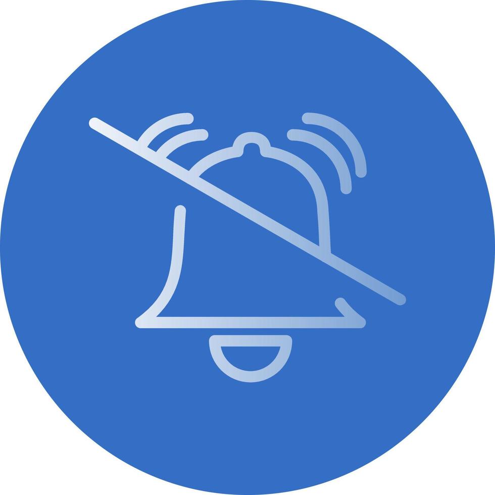 Bell Slash Vector Icon Design Vector Icon Design