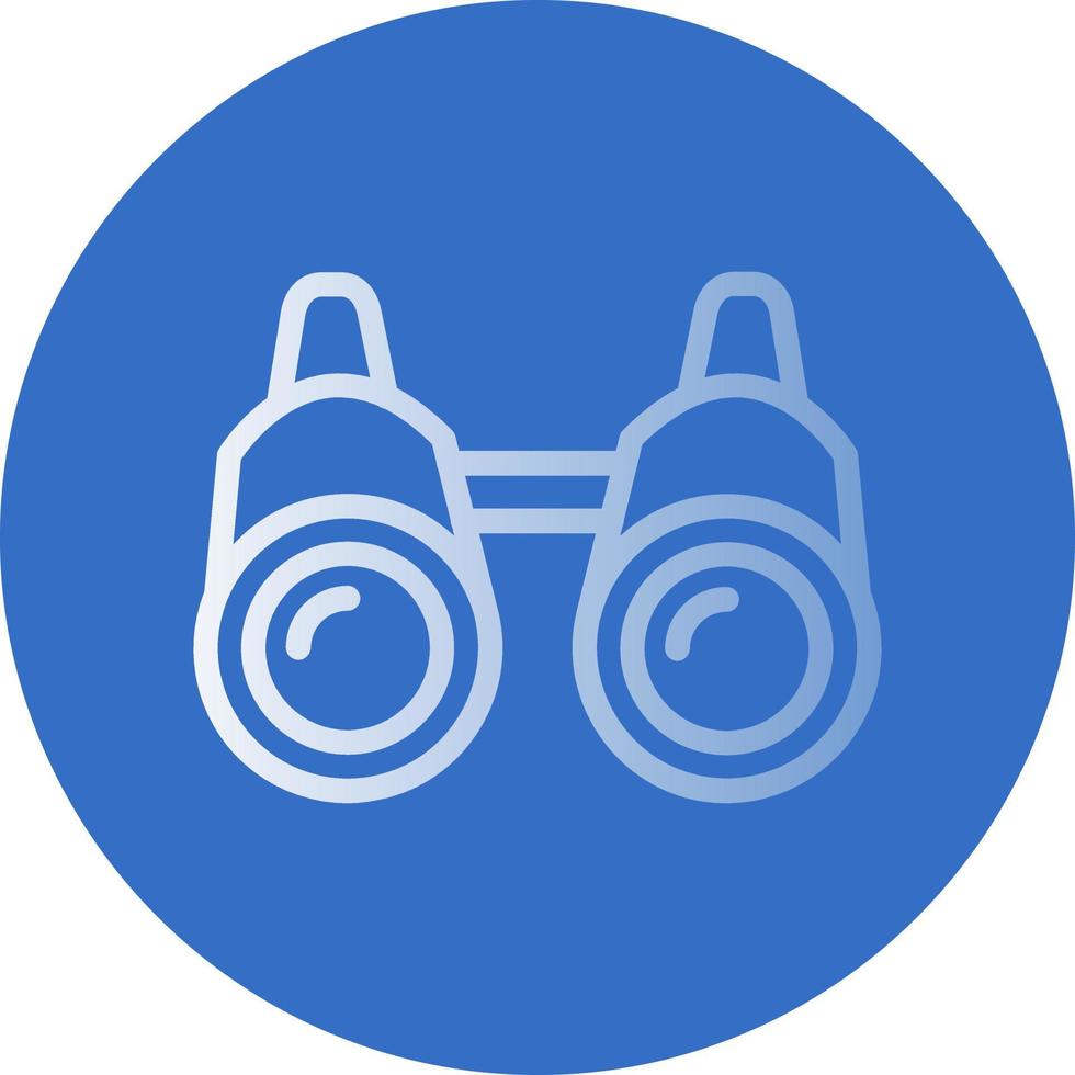 Binoculars Vector Icon Design