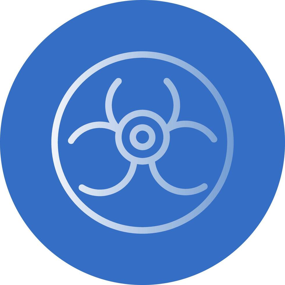 Biohazard Vector Icon Design