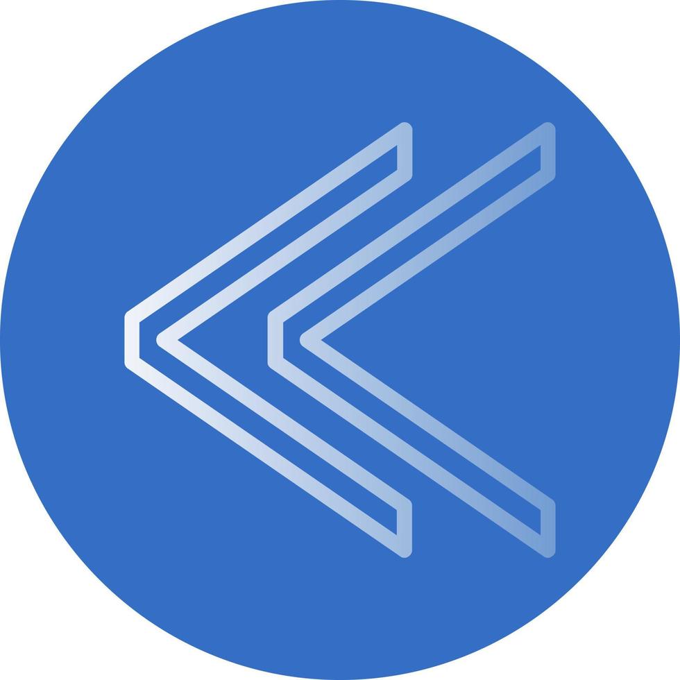 Angle Double Right Vector Icon Design