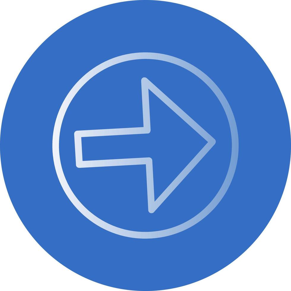 Arrow Alt Circle Right Vector Icon Design