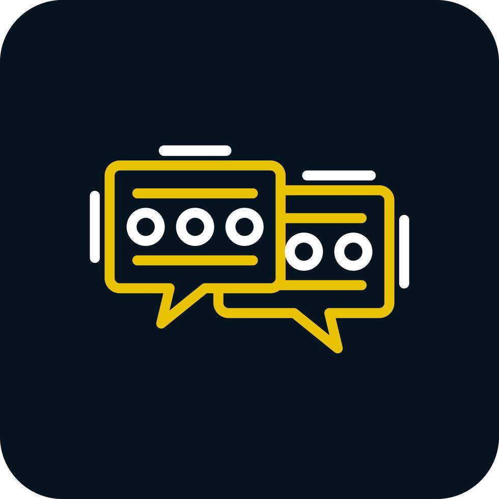 Communication Vector Icon Design