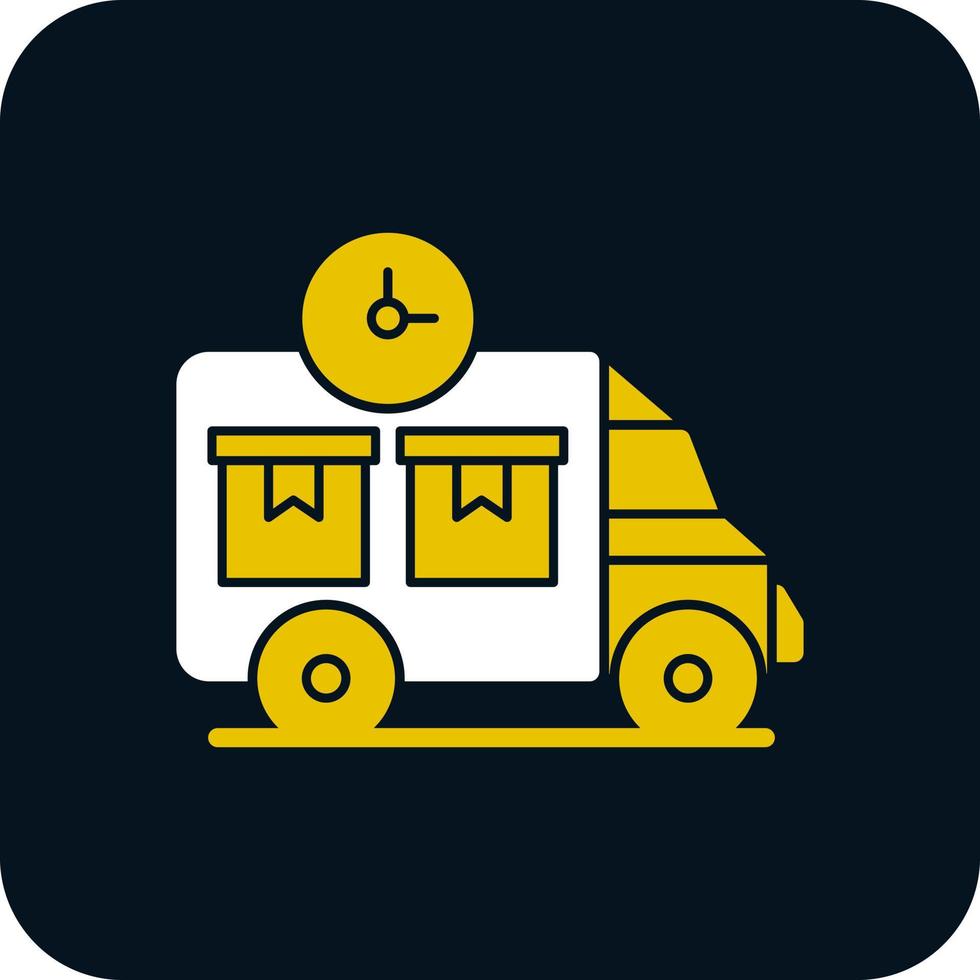 Delivery Time Vector Icon Design