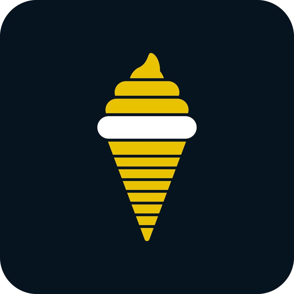 Ice Cream Vector Icon Design