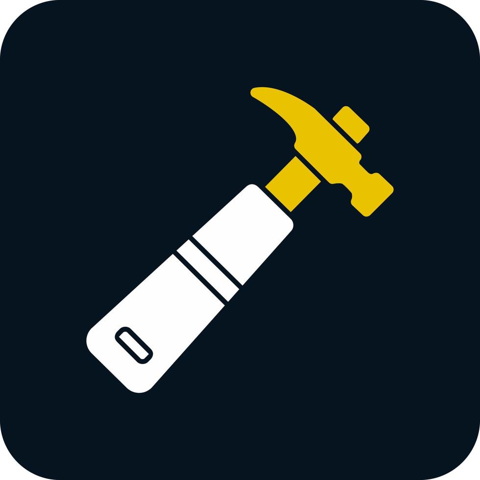 Hammer Vector Icon Design