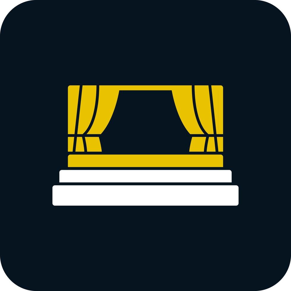 Stage Vector Icon Design