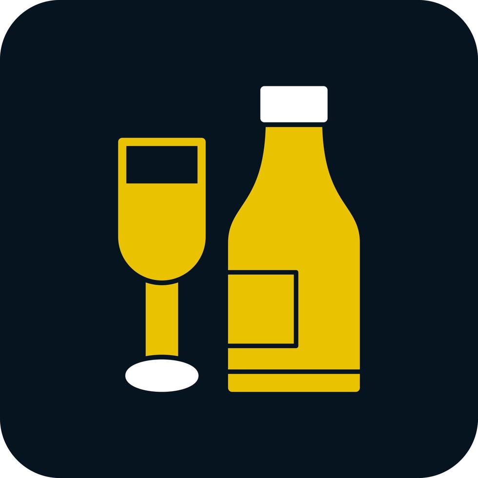 Champagne Vector Icon Design