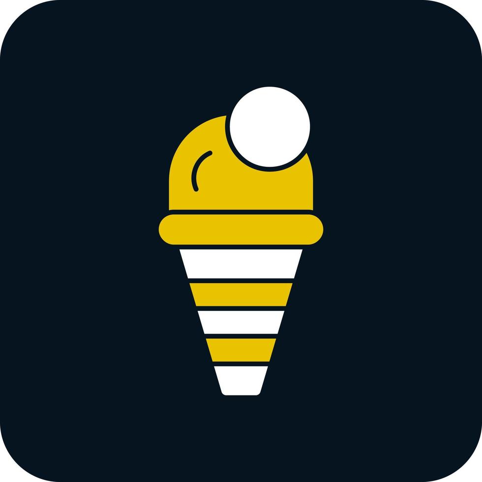 Ice Cream Vector Icon Design