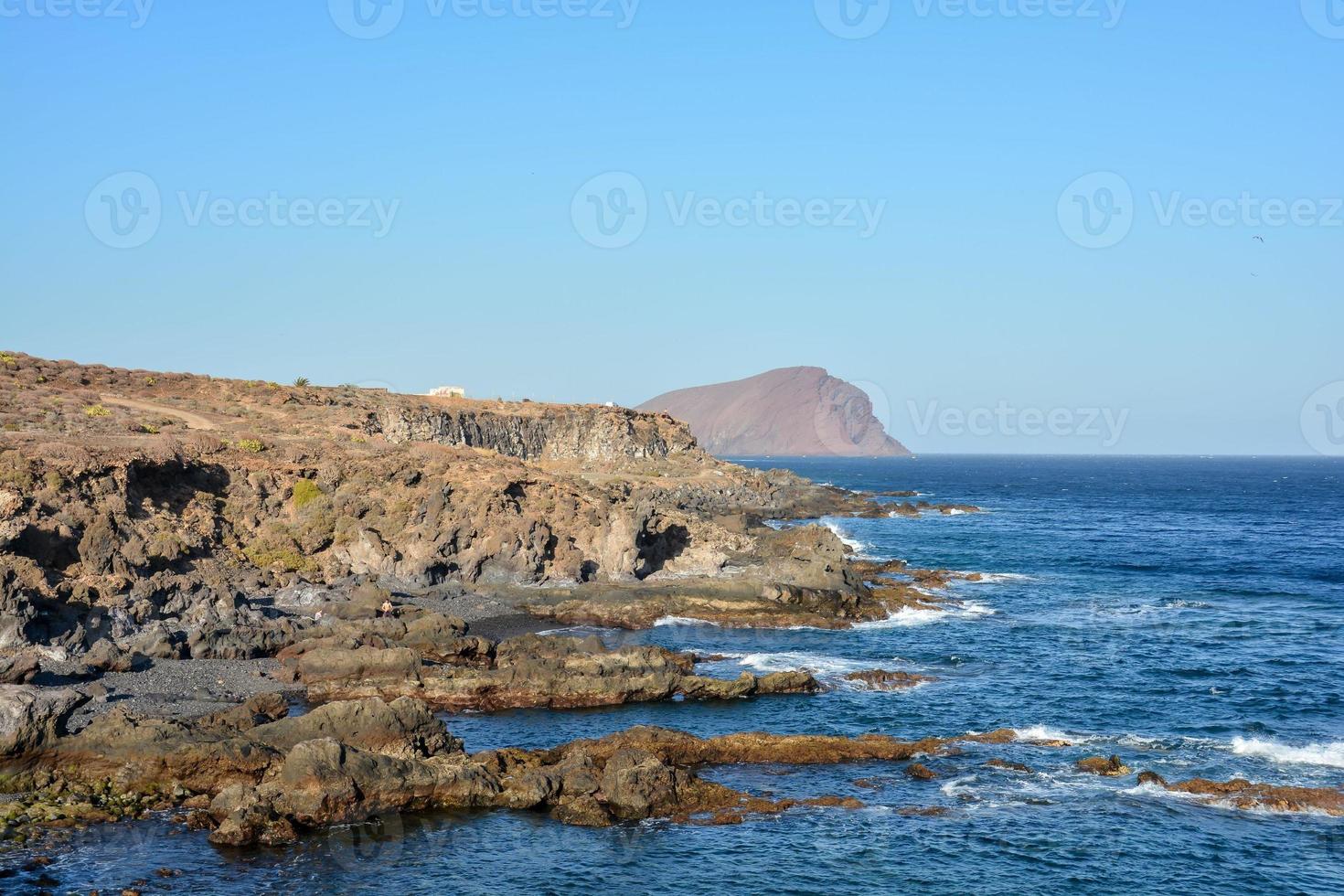 Scenic coastal view photo