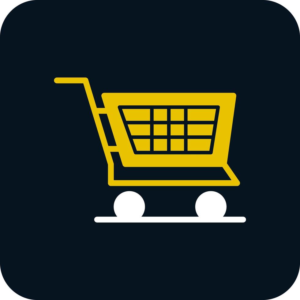 Trolley Vector Icon Design