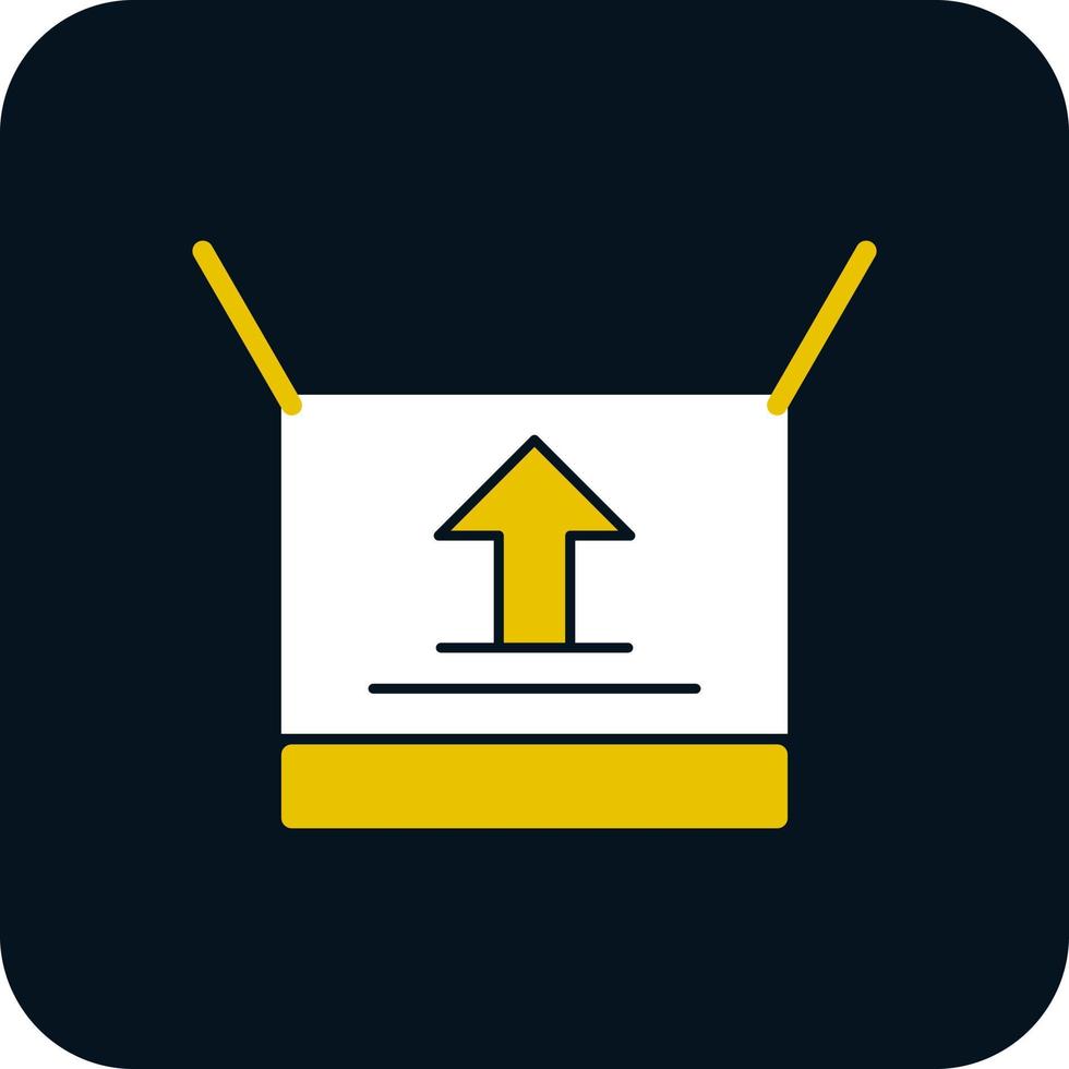 Open Box Vector Icon Design