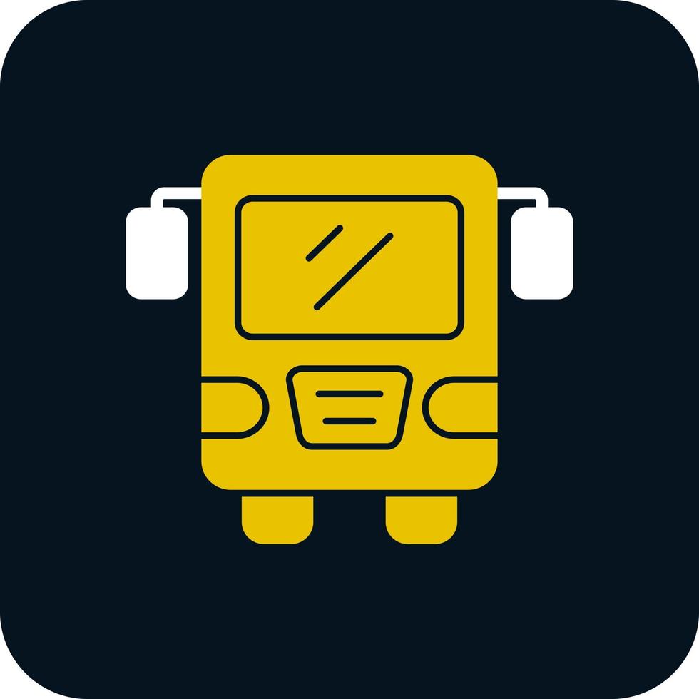 Bus Vector Icon Design