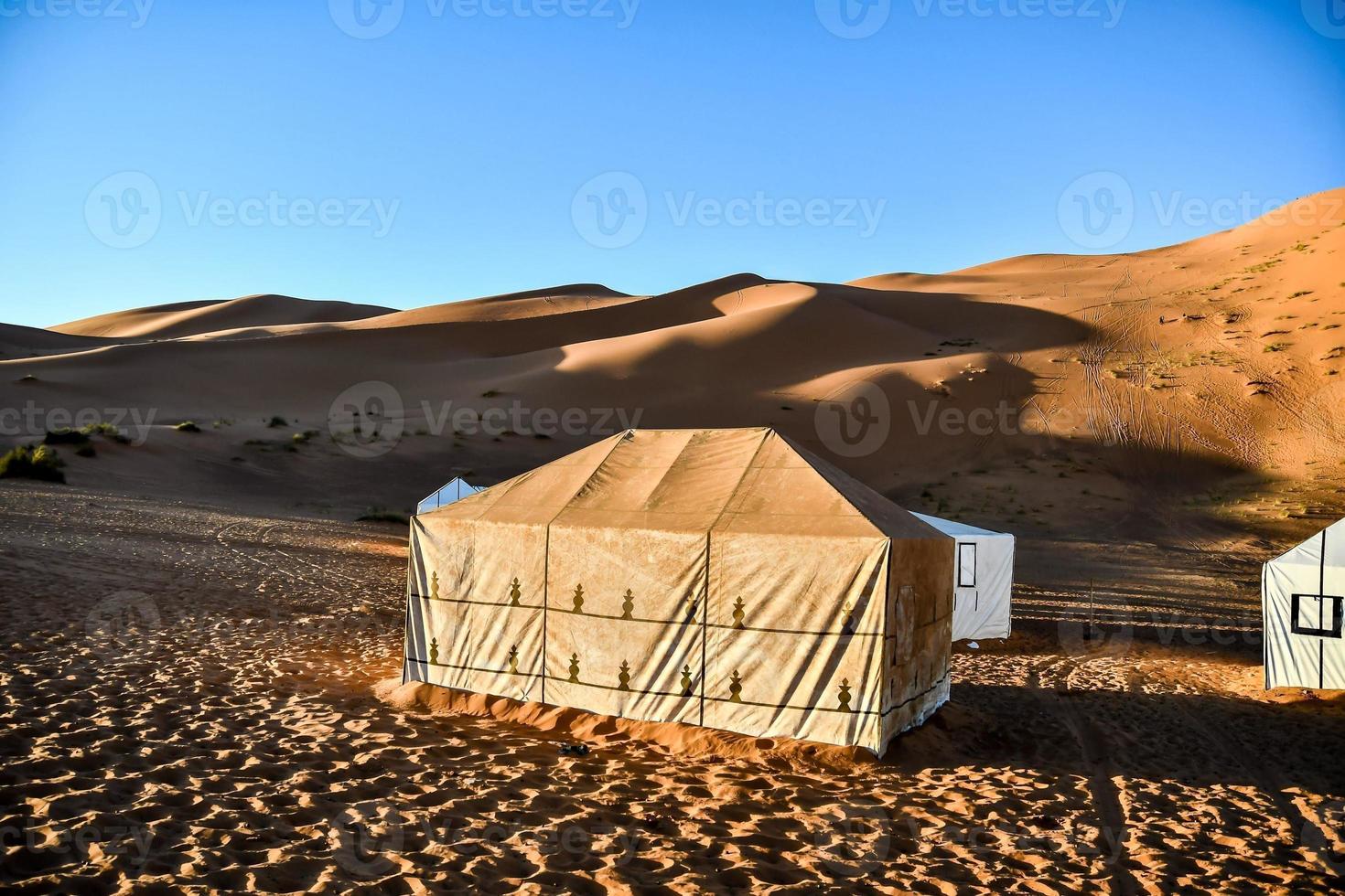 Scenic desert landscape photo