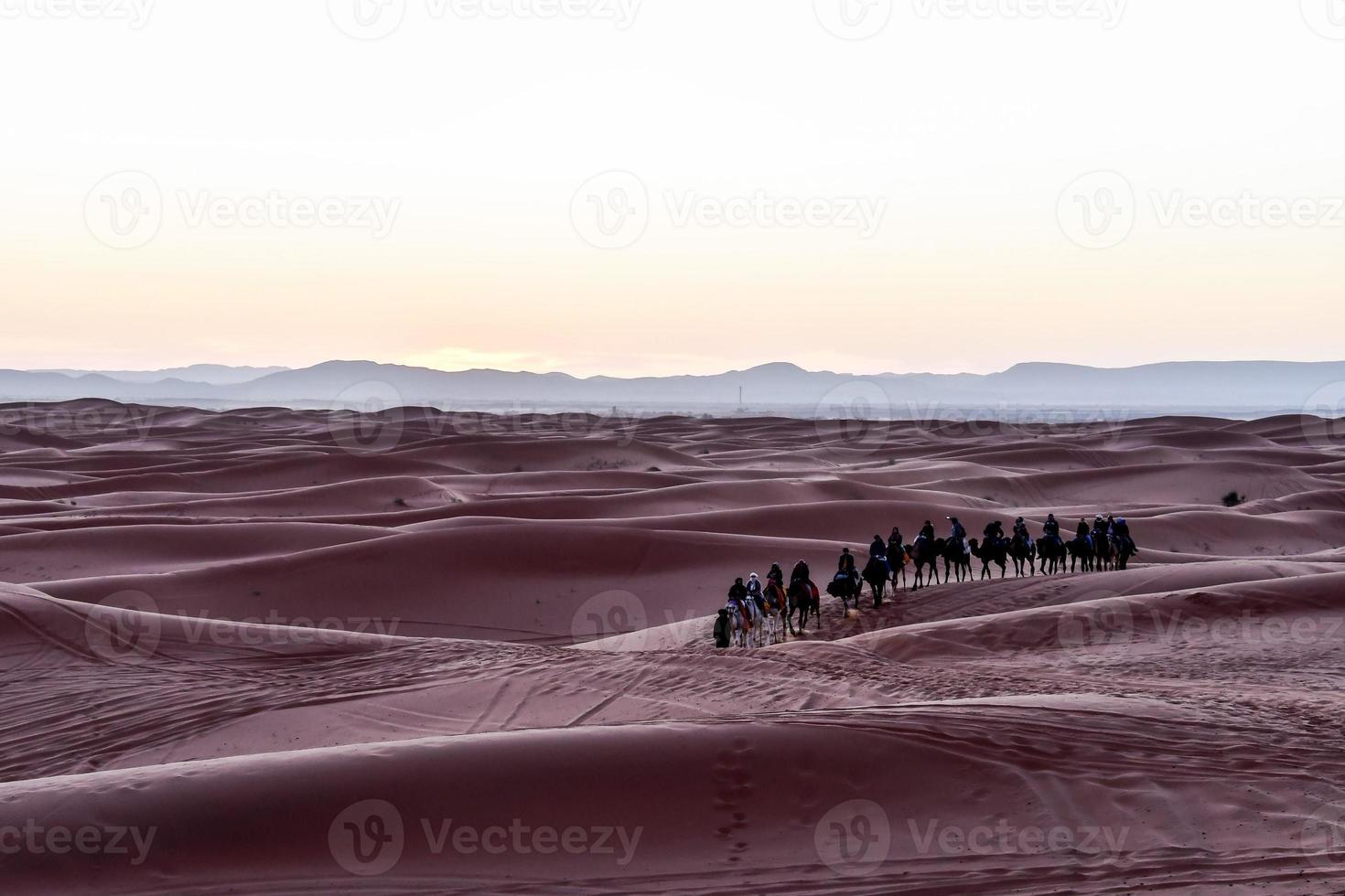 Scenic desert landscape photo