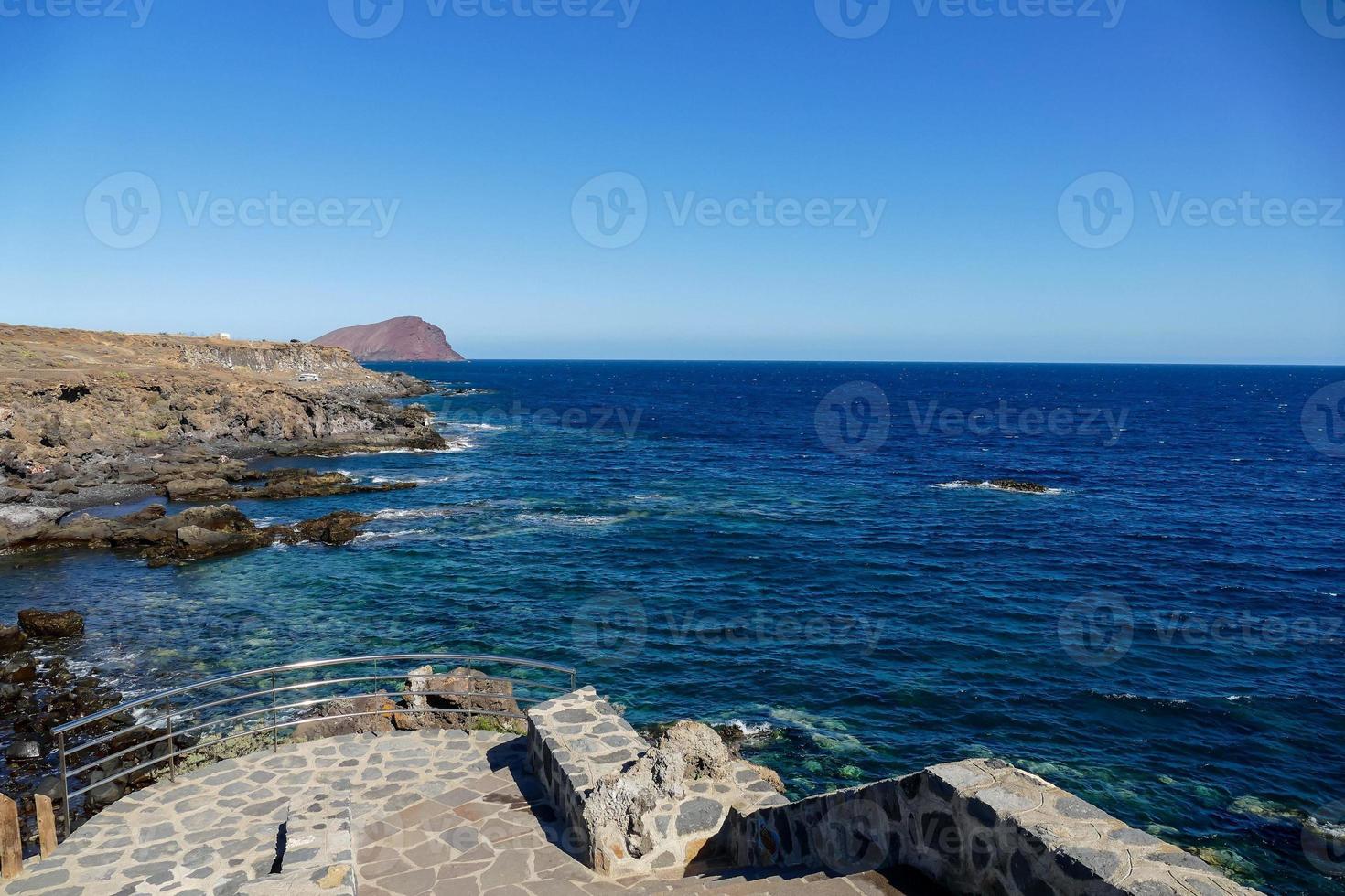 Scenic coastal view photo