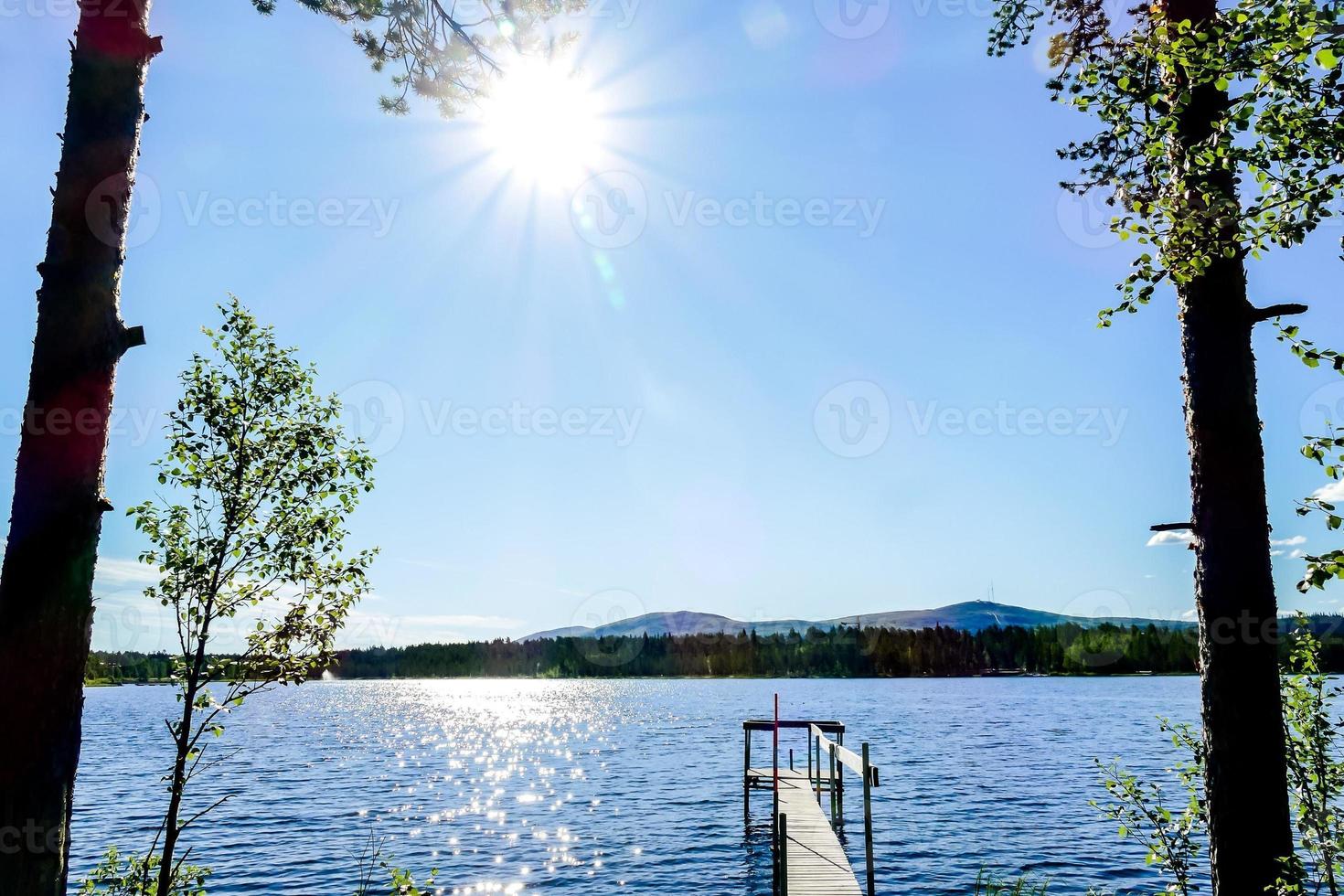 Scenic coastal view photo