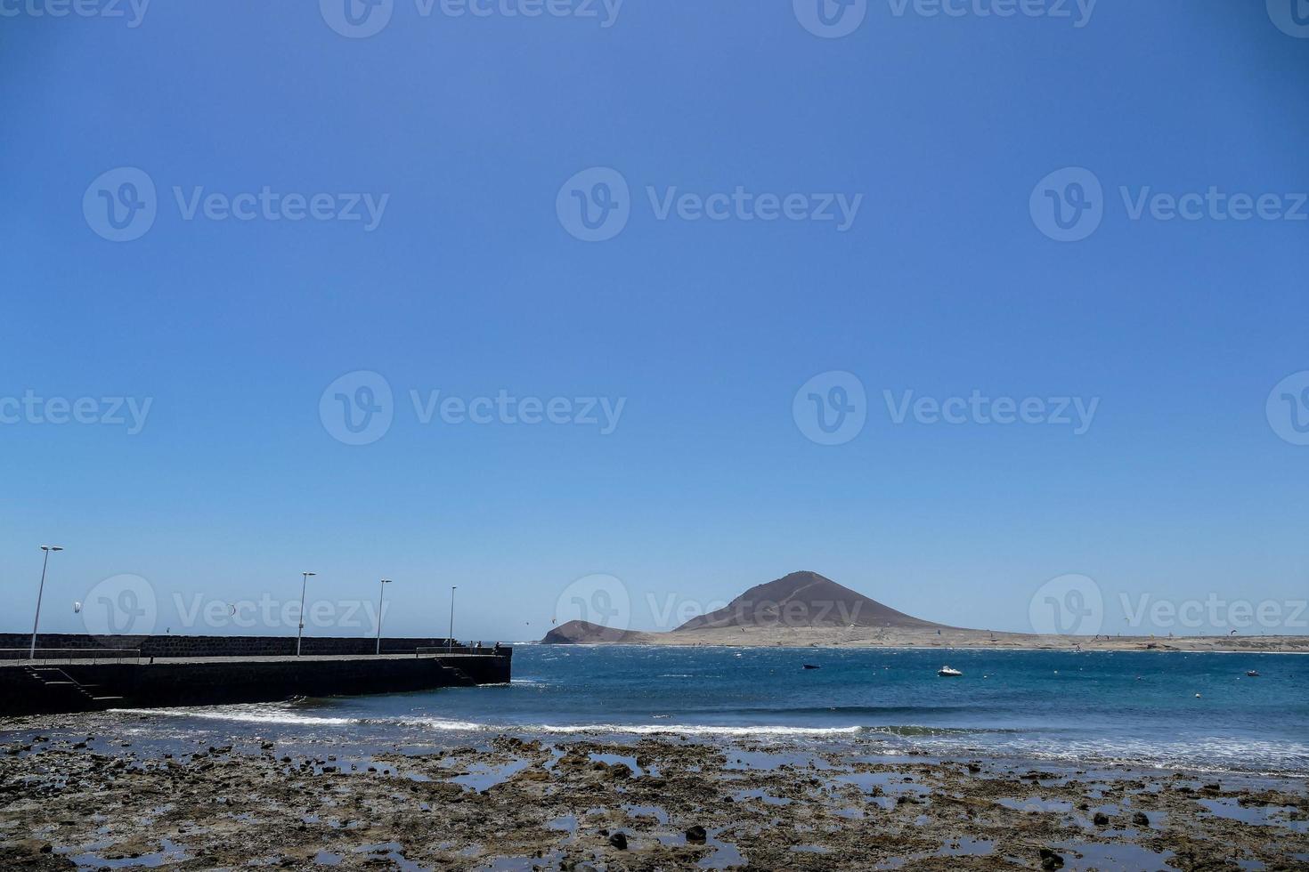 Scenic coastal view photo