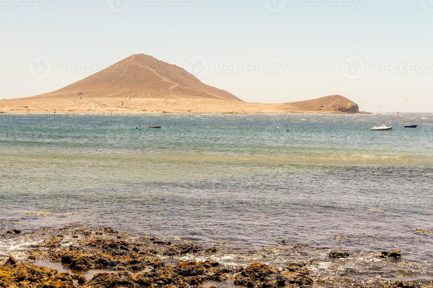 Scenic coastal view photo