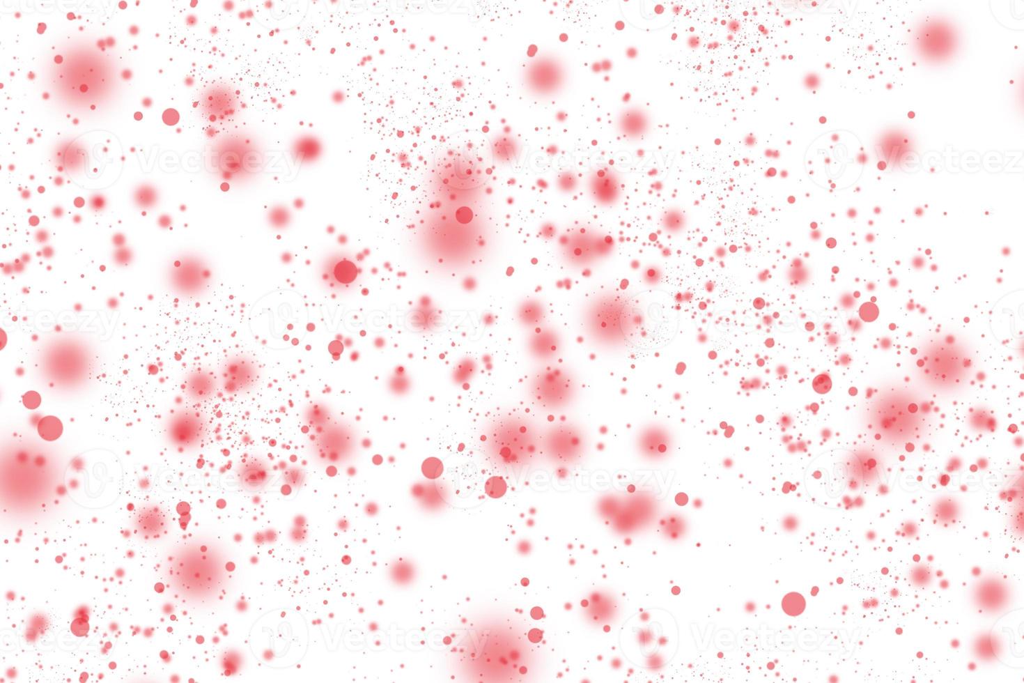 Pink and white color with a lot of dots and a lot of red dots background design photo