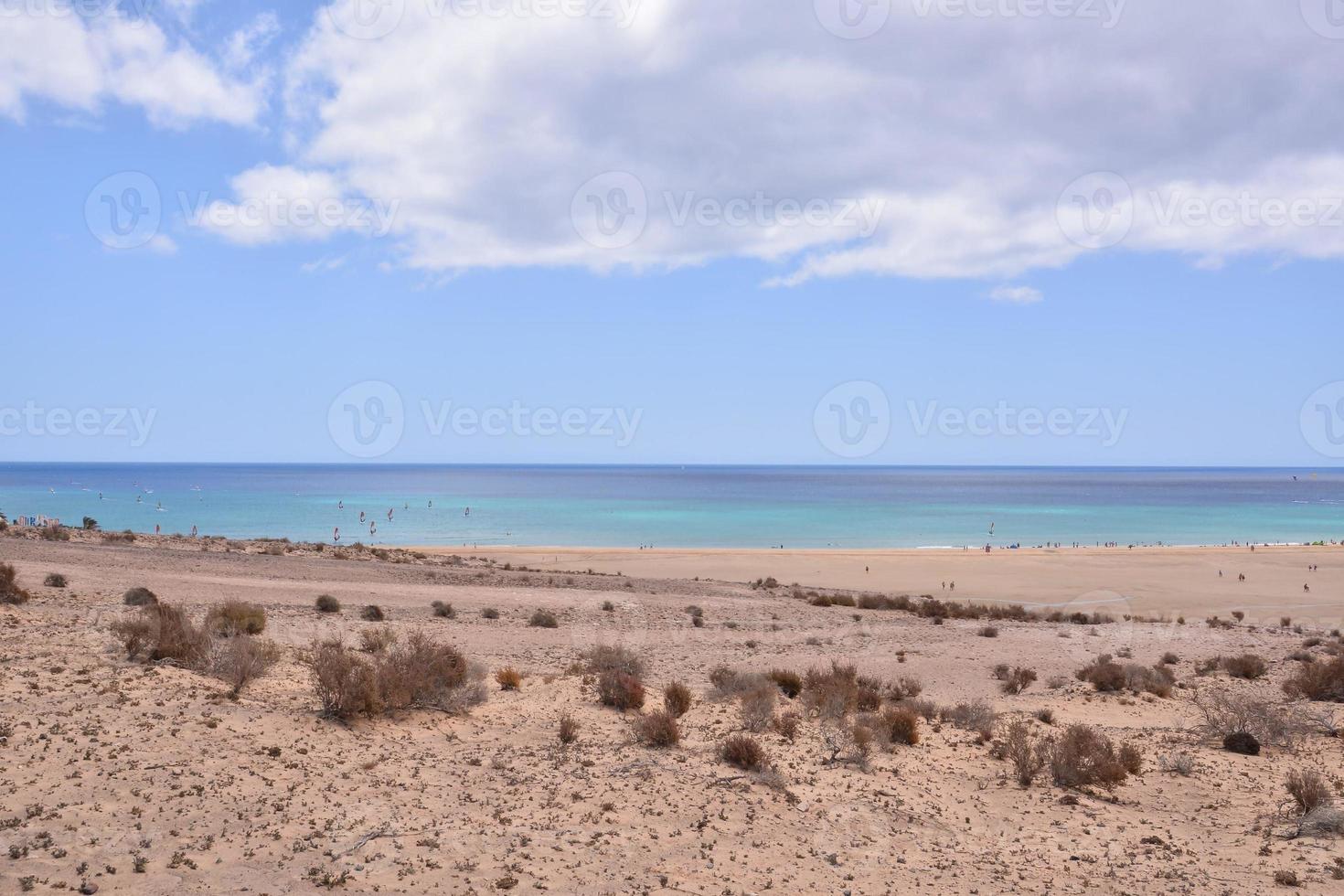 Scenic coastal view photo