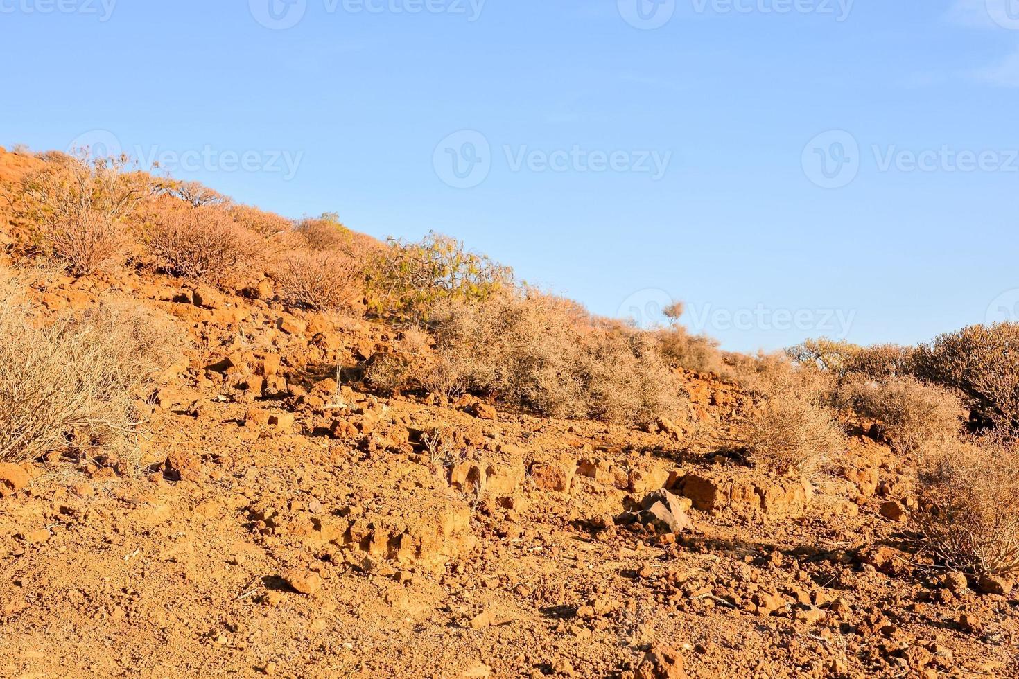 Scenic mountain landscape photo