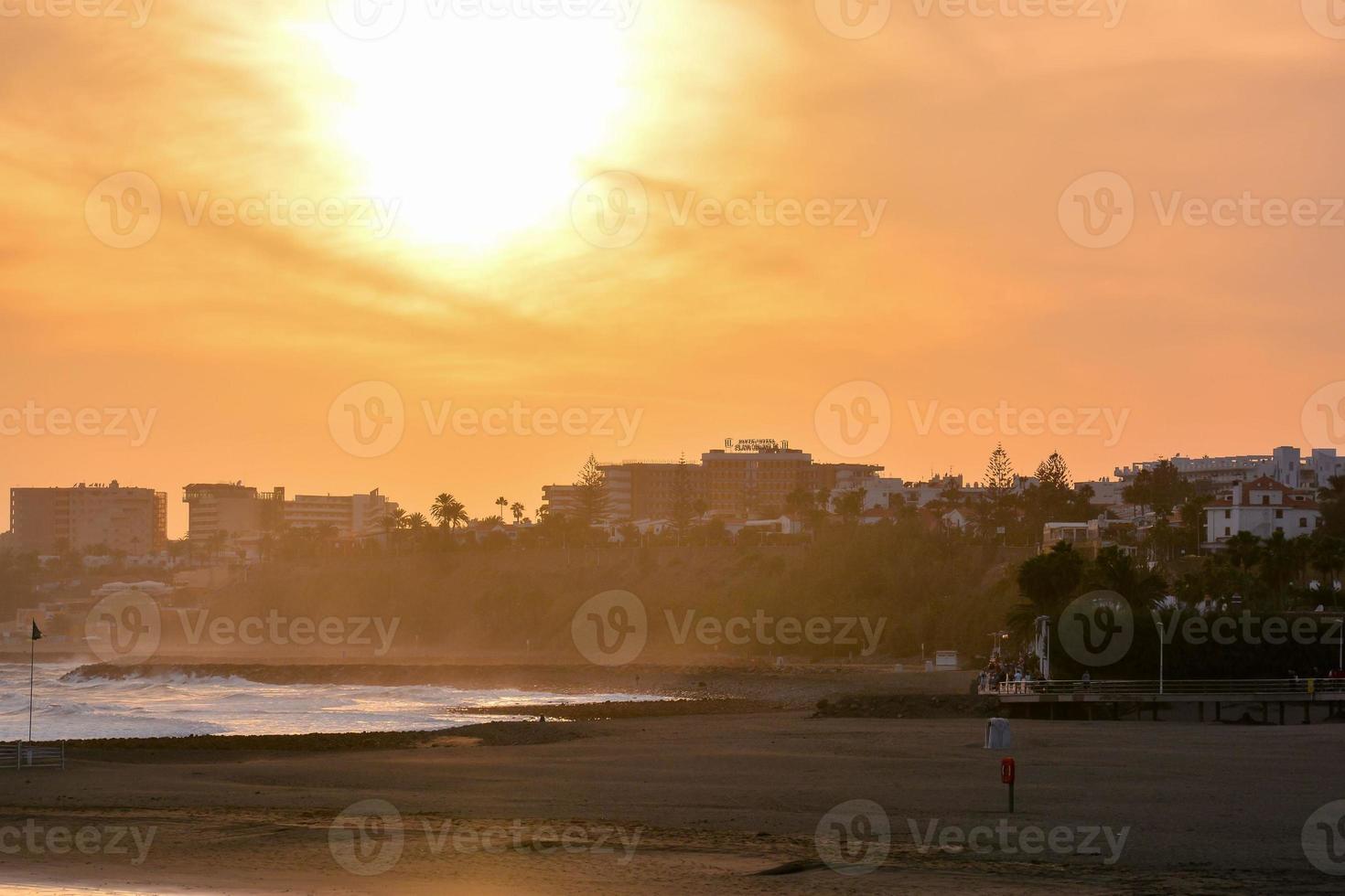 Scenic coastal view photo