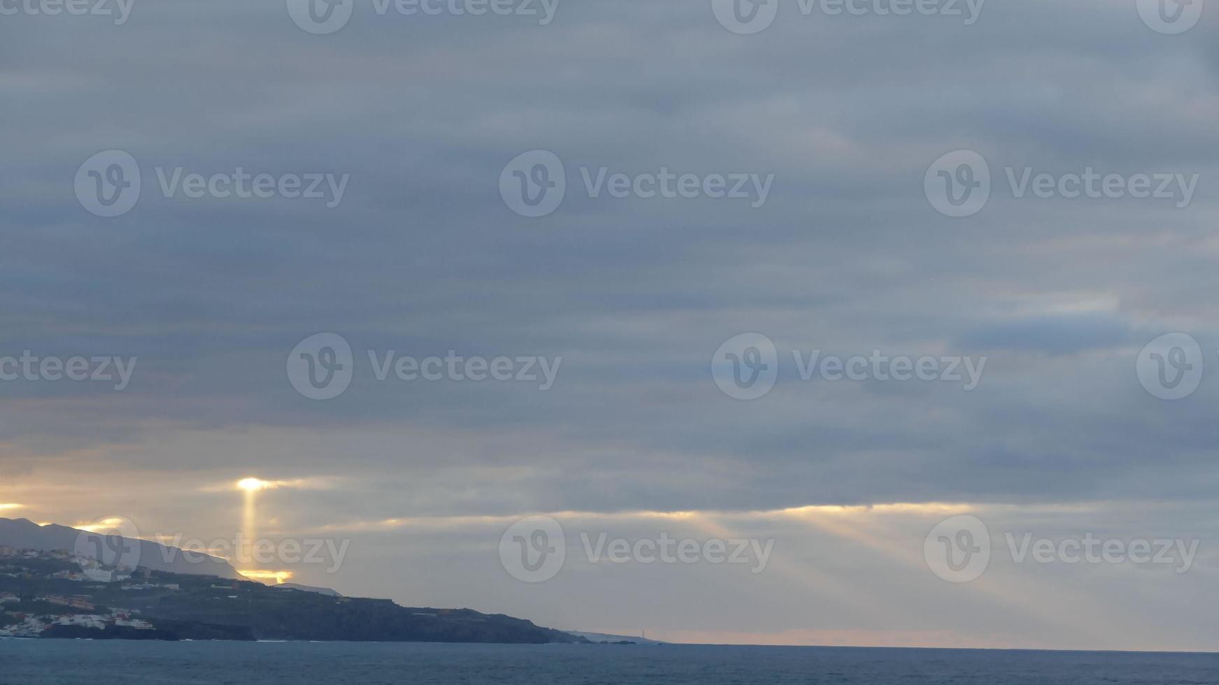 Scenic coastal view photo