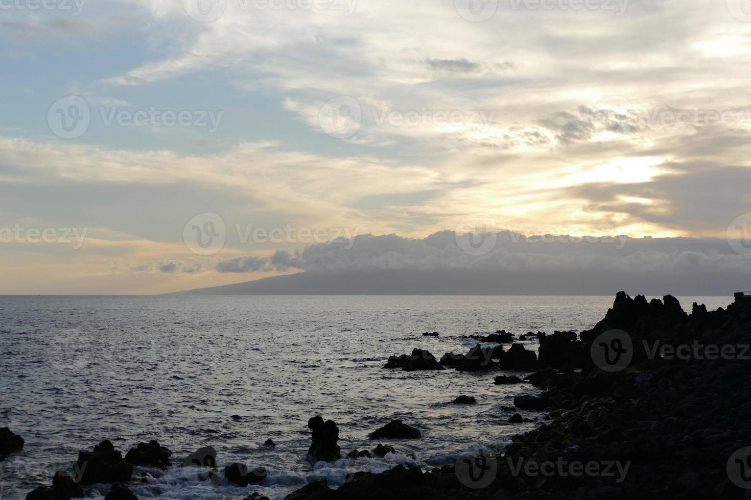 Scenic coastal view photo