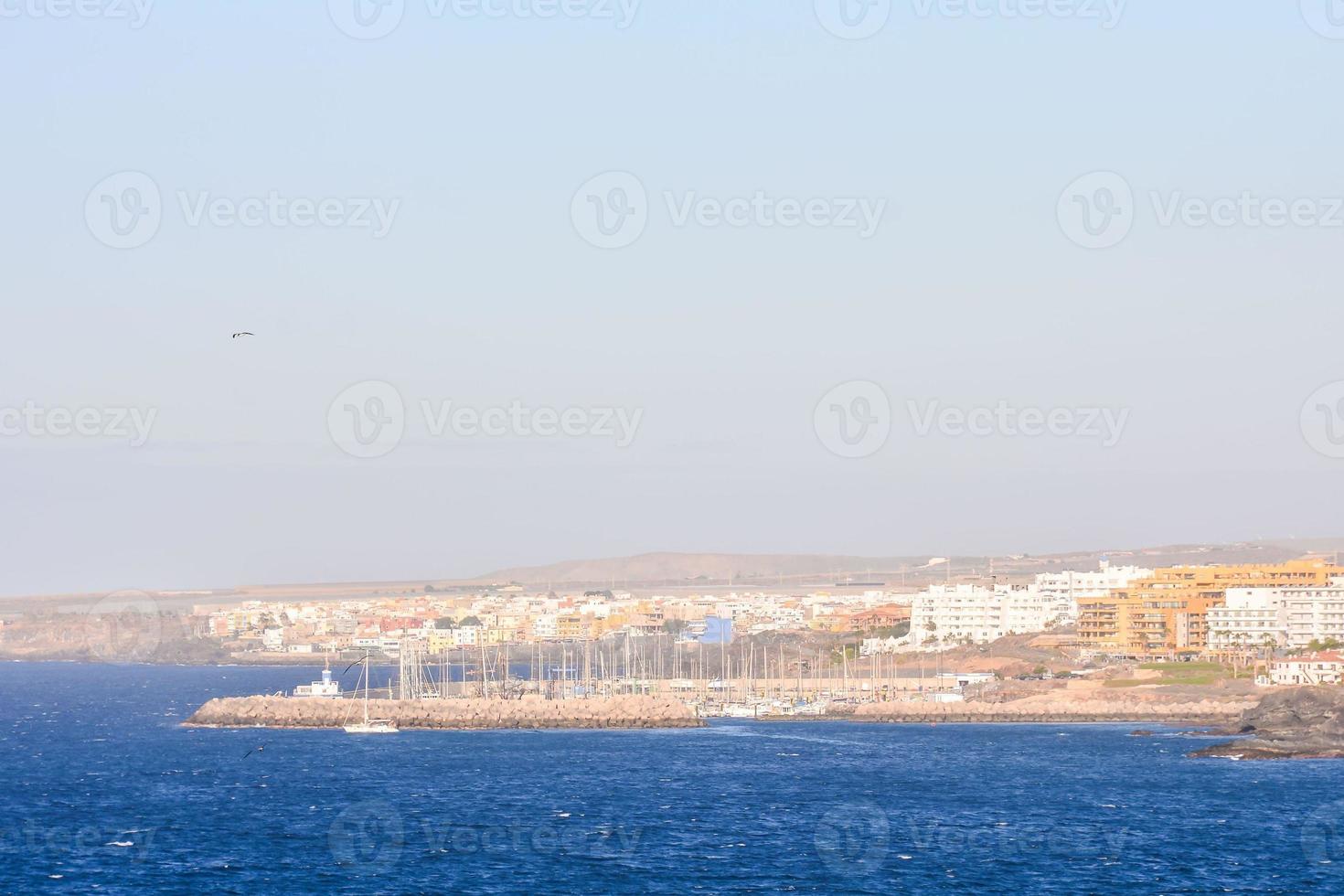Scenic coastal view photo