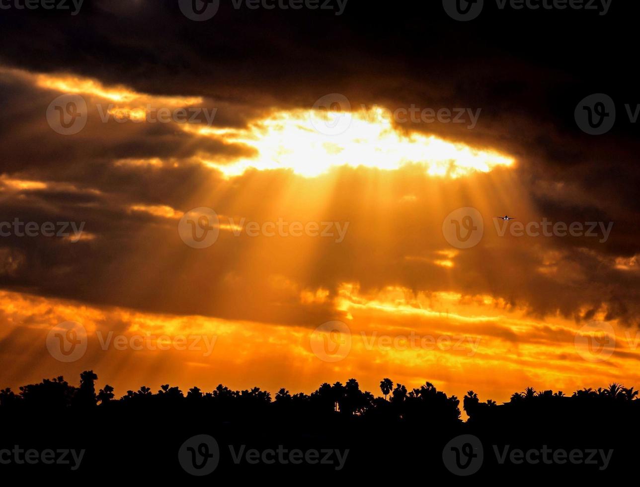 Scenic landscape on Tenerife, Canary Islands, Spain photo