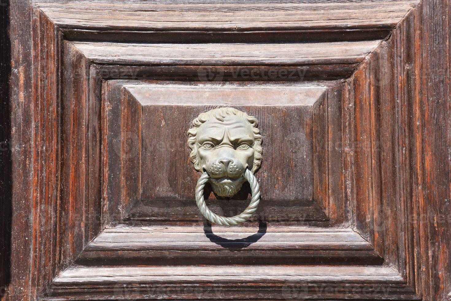 Ornate door knocker photo